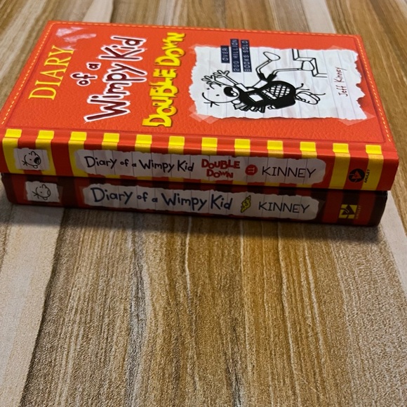 Pre-Owned Two Books of Diary of a Wimpy Kid “Double Down - Picture 2 of 4